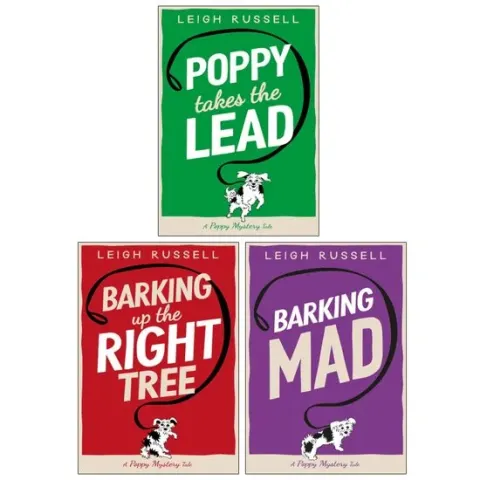 Coperta cărții A Poppy Mystery Tale Collection 3 Books Set By Leigh Russell (barking Up The Right Tree, Barking Mad, Poppy Takes The Lead)