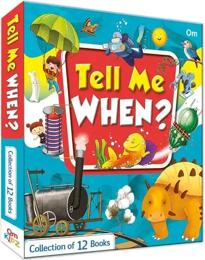 Coperta cărții Tell Me When? - Encyclopedia for Kids - Collection of 12 Books \