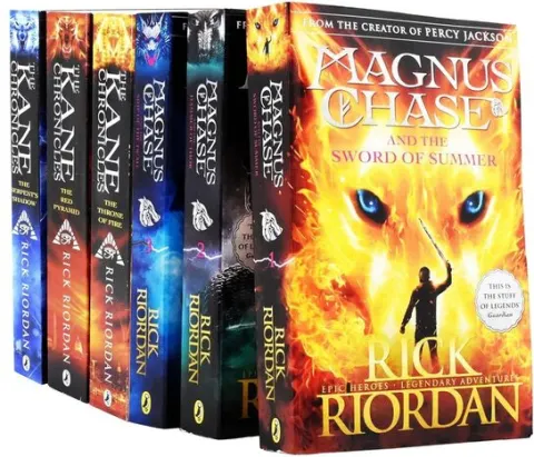 Coperta cărții The Kane Chronicles & Magnus Chase Series (6 Books Collection)