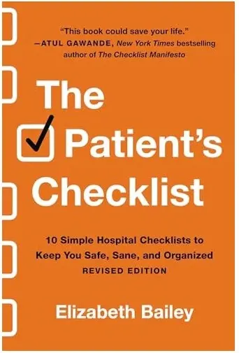 Coperta cărții Patient's Checklist, Elizabeth Bailey