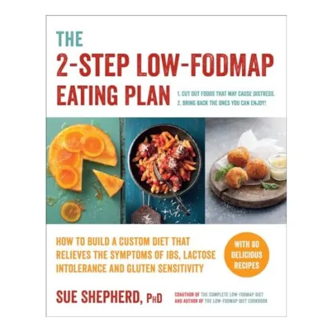 Coperta cărții The 2-step low-FODMAP eating plan, Sue Shepherd