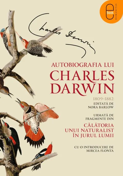 Coperta cărții Autobiografia lui Charles Darwin (pdf)