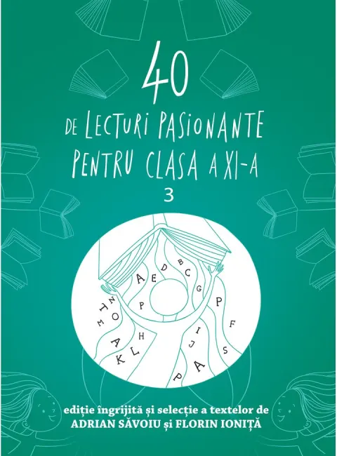 Coperta cărții 40 de lecturi pasionante pentru liceu (clasa a XI-a)