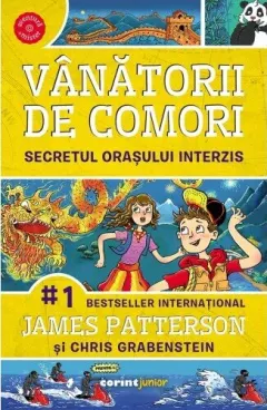Coperta cărții Vânătorii de comori (vol. 3): Secretul orașului interzis