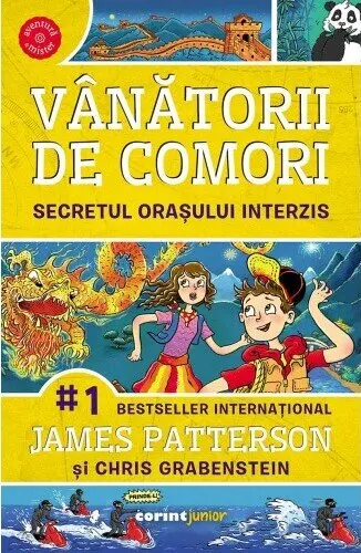 Coperta cărții Vânătorii de comori (vol. 3): Secretul orașului interzis