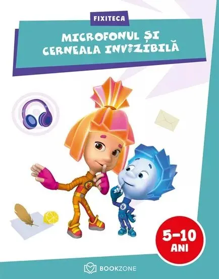 Coperta cărții Microfonul si cerneala invizibila