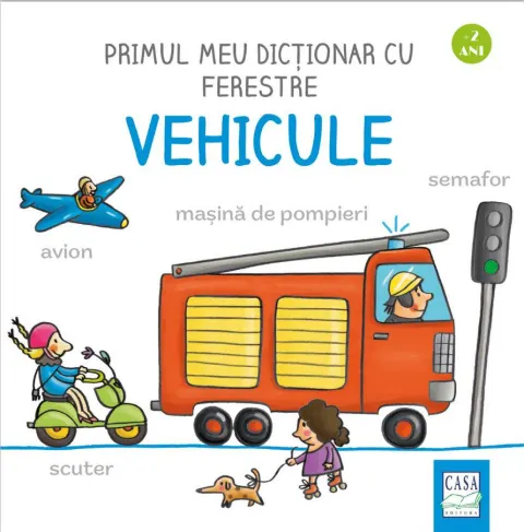Coperta cărții Primul meu dictionar cu ferestre - Vehicule