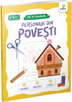 Coperta cărții Personaje din povesti. Fa-ti singur
