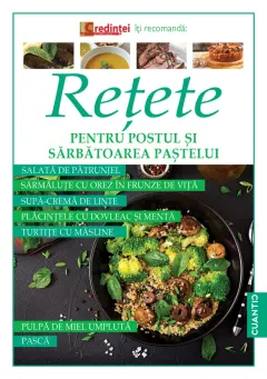 Coperta cărții Rețete pentru postul și sărbătoarea Paștelui