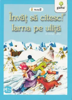 Coperta cărții Invat sa citesc! Iarna pe ulita