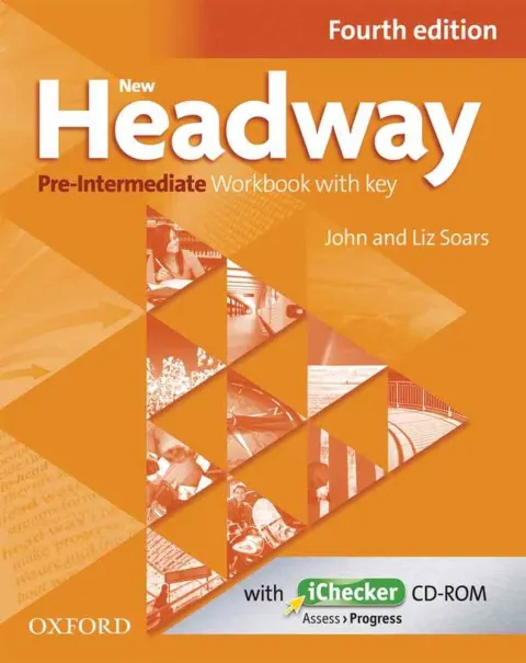 Coperta cărții New Headway 4th Edition Pre-Intermediate Workbook With Key