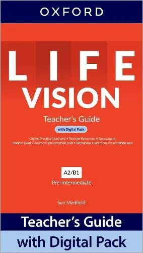 Coperta cărții Life Vision Pre-Intermediate Teacher's Guide with Digital Pack