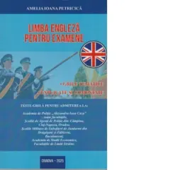 Coperta cărții Limba engleza pentru examene. Grile tematice explicate si comentate