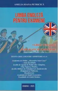 Coperta cărții Limba engleza pentru examene. Grile tematice explicate si comentate