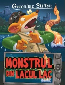 Coperta cărții Monstrul din lacul Lac. Volumul 23 din seria Geronimo Stilton