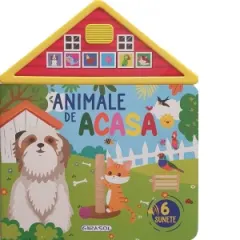 Coperta cărții Carte cu sunete: Animale de acasa. 6 sunete