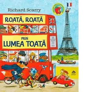 Coperta cărții Roata, roata prin lumea toata