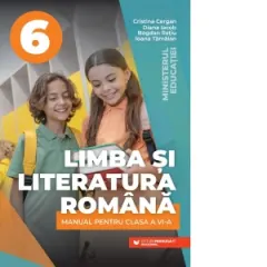 Coperta cărții Limba si literatura romana. Manual pentru clasa a VI-a