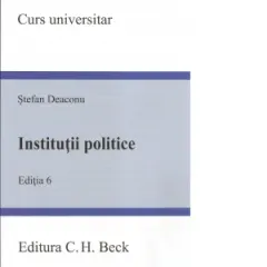 Coperta cărții Institutii politice. Editia 6
