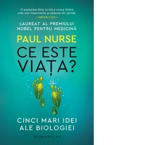 Coperta cărții Ce este viata? Cinci mari idei ale biologiei