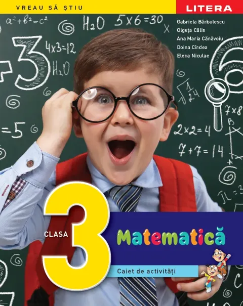 Coperta cărții Matematica. Caiet de activitati. Clasa a III-a