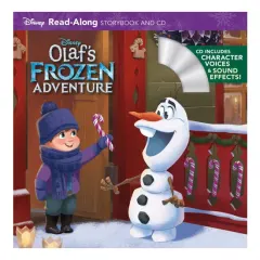 Coperta cărții Olaf's Frozen adventure: read-along storybook and CD