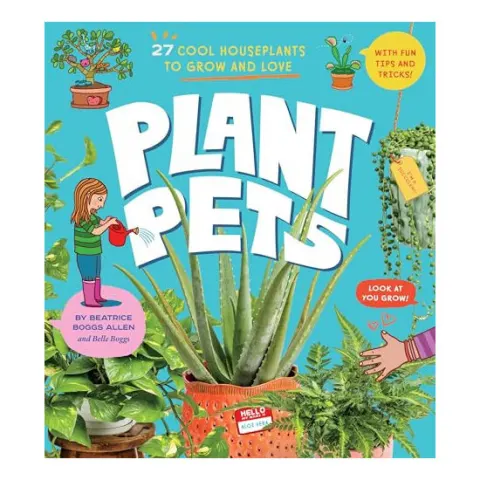 Coperta cărții Plant pets: 27 cool houseplants to grow and love