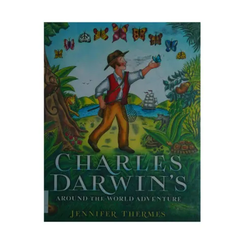 Coperta cărții Charles Darwin's around-the-world adventure
