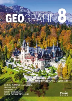 Coperta cărții Geografie. Manual pentru clasa a VIII-a, Mineliea Gheorghe