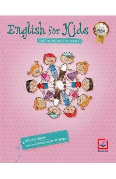 Coperta cărții English for kids - Clasa 1 - Caiet de lucru