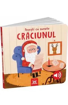 Coperta cărții Povesti cu sunete: Craciunul