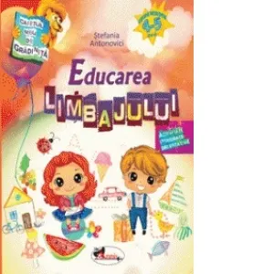 Coperta cărții Caietul meu de gradinita. Educarea limbajului, 4-5 ani