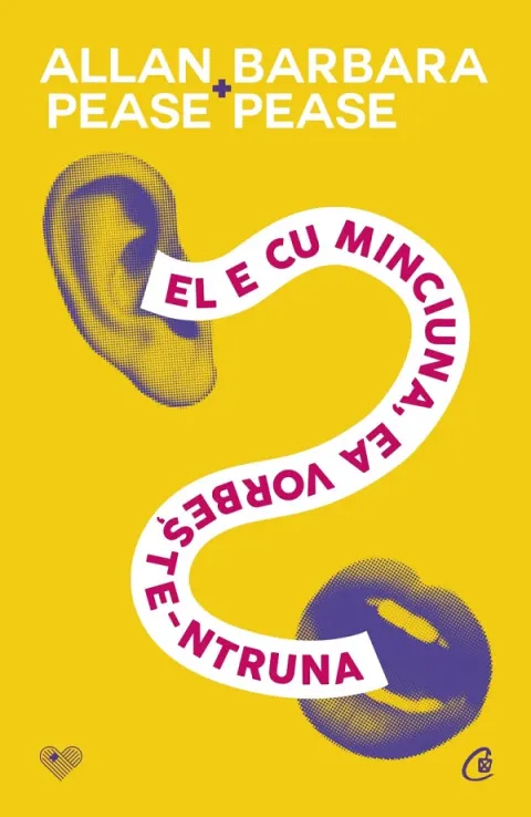 Coperta cărții El e cu minciuna, ea vorbește-ntruna
