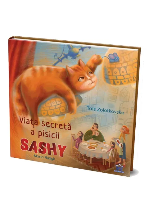Coperta cărții Viața secretă a pisicii Sashy