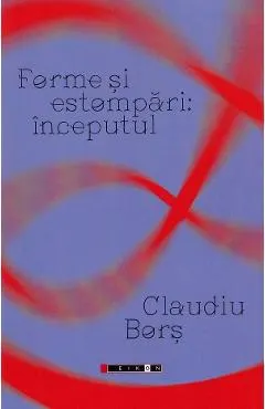 Coperta cărții Forme si estompari: Inceputul