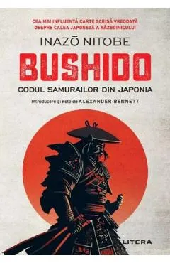 Coperta cărții Bushido. Codul samurailor din Japonia
