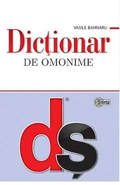 Coperta cărții Dictionar de omonime