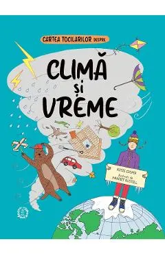 Coperta cărții Cartea tocilarilor despre climă și vreme
