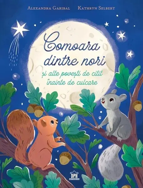 Coperta cărții Comoara dintre nori și alte povești de citit înainte de culcare