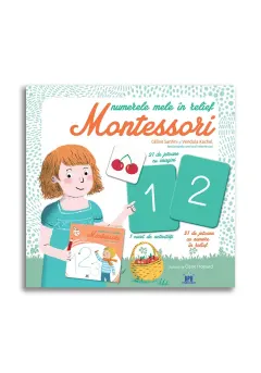 Coperta cărții Numerele mele in relief Montessori