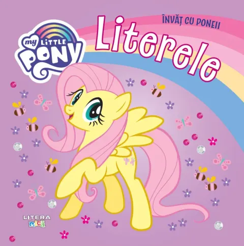 Coperta cărții My Little Pony. Învăț cu poneii. Literele