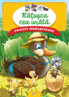 Coperta cărții Povesti nemuritoare. Ratusca cea urata