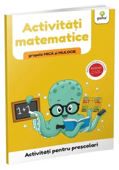 Coperta cărții Activitati matematice • grupele mica si mijlocie