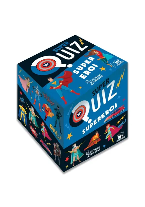 Coperta cărții SuperQuiz - Supereroi