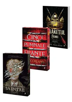 Coperta cărții Pachet Calaretul ciumei + Nu lasa padurea sa intre + Cinci Pumnale Frante. Set 3 carti