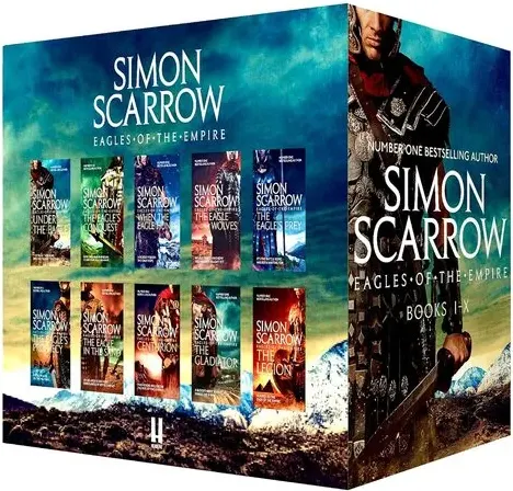 Coperta cărții Eagles of the Empire Series, Simon Scarrow