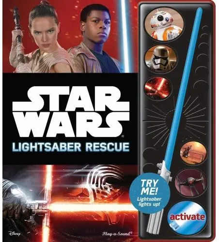 Coperta cărții Star Wars The Force Awakens Lightsaber Adventure
