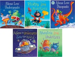 Coperta cărții Dinopants/Underpants Pack Book Set