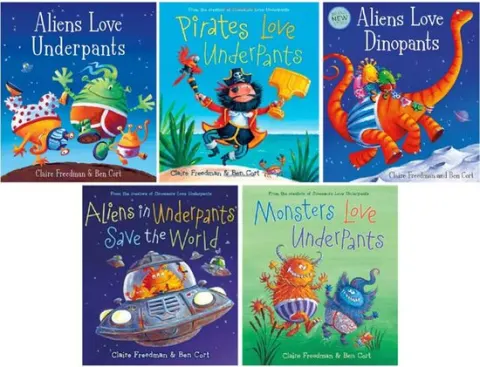 Coperta cărții Dinopants/Underpants Pack Book Set
