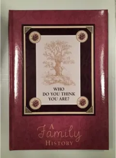 Coperta cărții Who Do you Think you are, a Family History, Nick Barratt